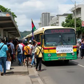 greve de rodoviários em Salvador