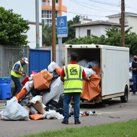 coleta de lixo em Salvador