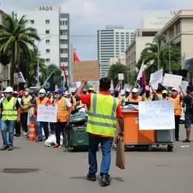 greve dos garis em Salvador
