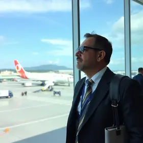 empresário confunde aeroporto de Salvador